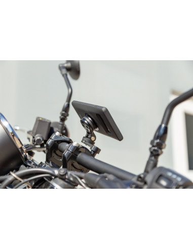 Support de montage SP-CONNECT Moto Mount Pro sur pontet noir