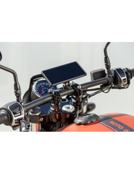 Support de montage SP-CONNECT Moto Mount Pro sur pontet noir