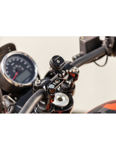 Support de montage SP-CONNECT Moto Mount Pro sur pontet noir