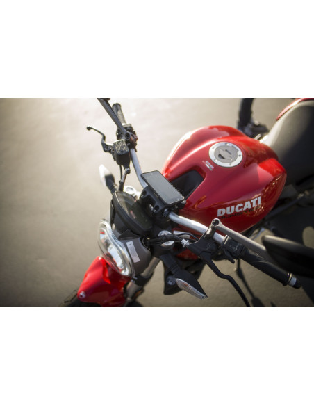 Support de montage SP-CONNECT Moto Pro sur guidon