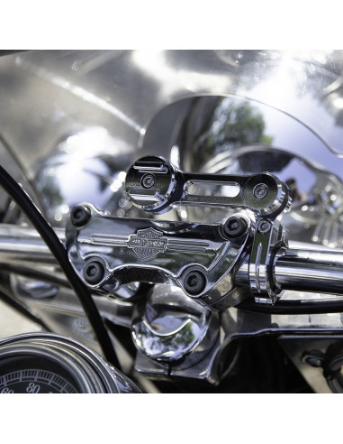 Support de montage SP-CONNECT Moto Mount Pro sur pontet chrome