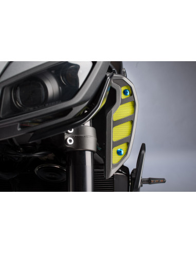 Kit vis de carénage LIGHTECH rouge alu (33 pièces) Yamaha MT-09