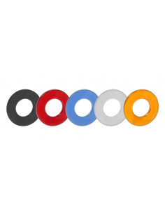 Rondelle LIGHTECH M8x17x1,6 ergal rouge à l'unité 2