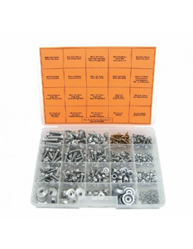 Coffret de vis BOLT type europe 336 pièces