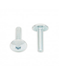 Vis tête bombée plate BOLT M5x0,80x12mm 10 pièces