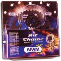 Kit chaine AFAM acier TRIUMPH 675 DAYTONA pas 525 2006 à 2013    2
