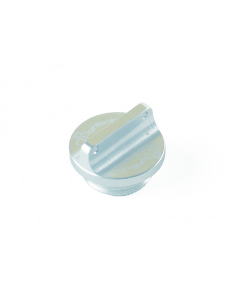 Bouchon de carter d'huile LIGHTECH 2 trous argent M20 x 1,5