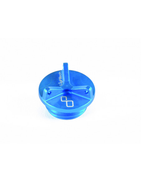 Bouchon de carter d'huile LIGHTECH 2 trous cobalt M30 x 1,5