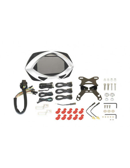 Compteur multifonctions KOSO RXF LCD noir/argent Compteur multifonctions KOSO RXF LCD noir/argent