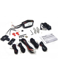 Compteur de vitesse KOSO DB-02 multifonctions noir universel 2