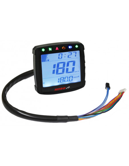 Compteur digital KOSO XR-S 01 mutlifonctions universel