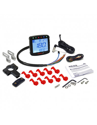 Compteur digital KOSO XR-S 01 mutlifonctions universel