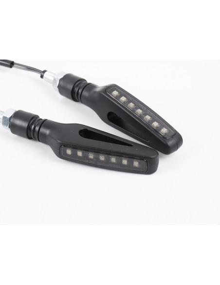 Clignotants LIGHTECH Led plastique ABS noir