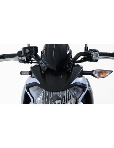 Adaptateur micro clignotant R&G RACING noir Kawasaki