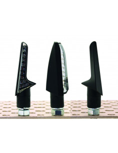 Clignotants V PARTS Hook LED noir universel 2