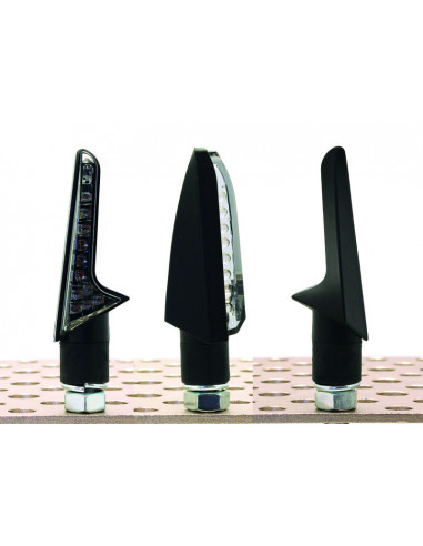 Clignotants V PARTS Hook LED noir universel