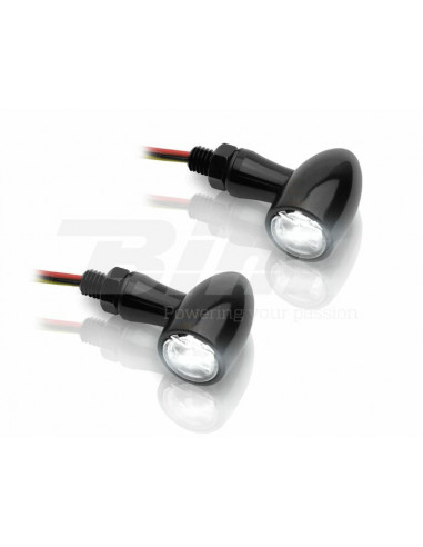 Clignotants LED V-PARTS 12V alu noir
