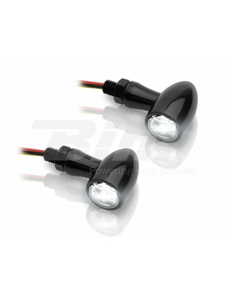 Clignotants LED V-PARTS 12V alu noir