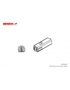 Adaptateur clignotant KOSO Kawasaki 2