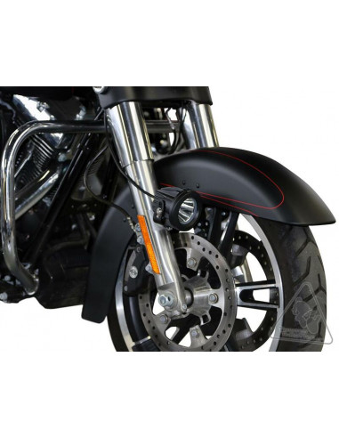 Support éclairage DENALI garde boue Harley Davidson