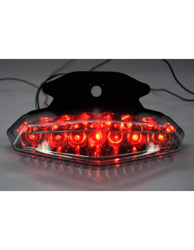 Feu arrière BIHR LED avec clignotants intégrés DUCATI HYPERMOTARD 1100