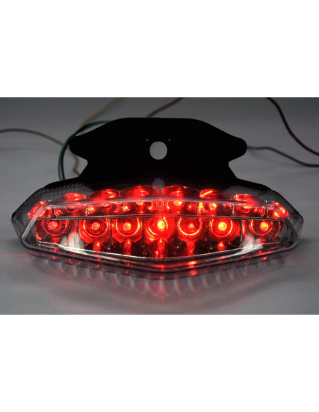 Feu arrière BIHR LED avec clignotants intégrés DUCATI HYPERMOTARD 1100