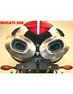 Support de plaque R&G RACING pour 1098, S ’07, 848 '08-09