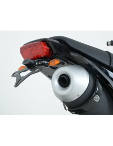 Support de plaque R&G RACING noir pour micro clignotants Honda MSX125