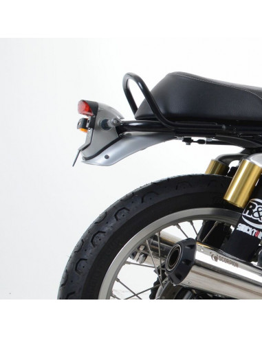 Support de plaque R&G RACING noir Royal Enfield