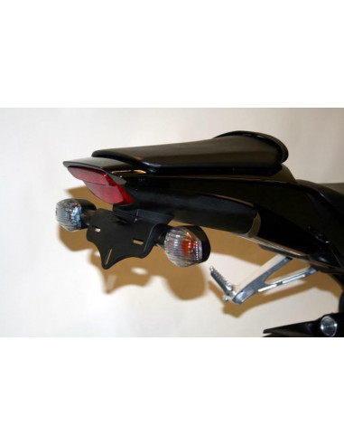 Support de plaque R&G RACING noir Honda CBR1000RR Fireblade