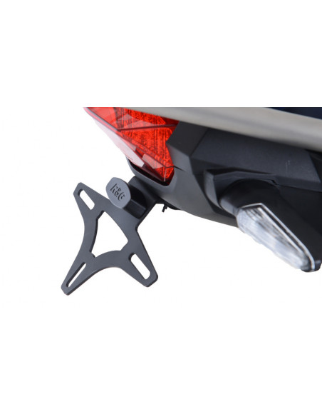 Support de plaque R&G RACING noir Honda Africa Twin Adventure Sport