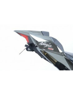 Support de plaque R&G RACING noir Kawasaki H2 2
