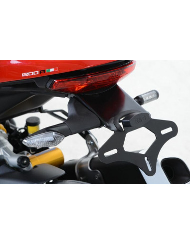 Support de plaque R&G RACING noir Ducati Monster 1200R