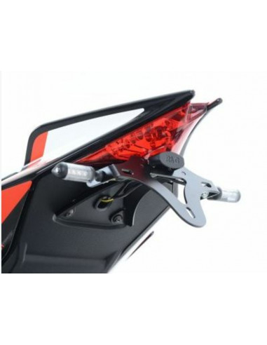 Support de plaque noir R&G RACING Aprilia V4 Tuono