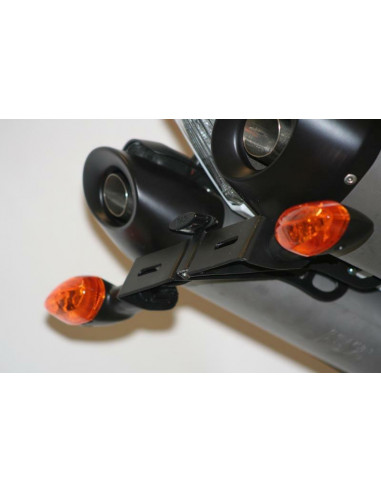 Support de plaque R&G RACING noir Yamaha YZF-R1