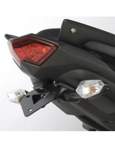 Support de plaque R&G RACING noir Kawasaki Versys 650