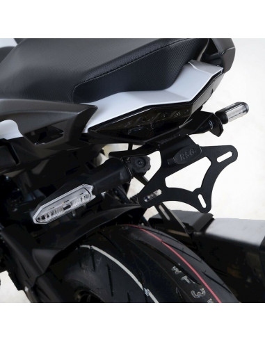 Support de plaque R&G RACING noir Kawasaki Ninja 1000SX