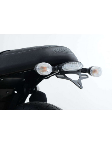 Support de plaque R&G RACING noir Triumph Street Twin