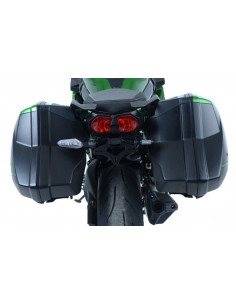 Support de plaque R&G RACING noir Kawasaki H2 SX 2