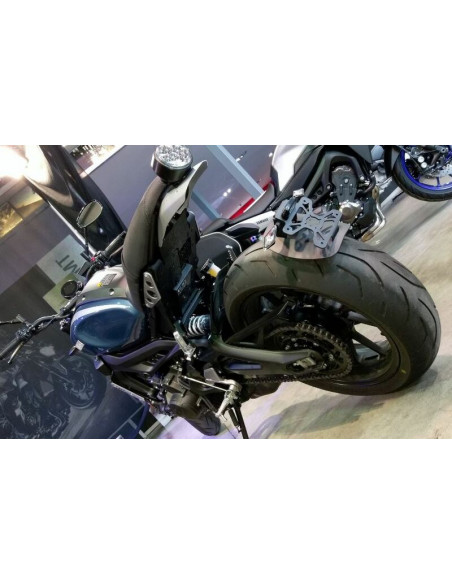 Support de plaque ACCESS DESIGN ''ras de roue'' noir Yamaha XSR900