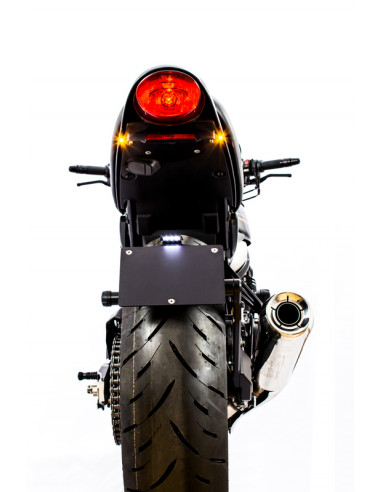 Support de plaque GILLES TOOLING noir/argent