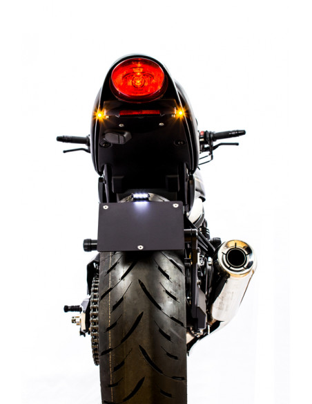 Support de plaque GILLES TOOLING noir/argent