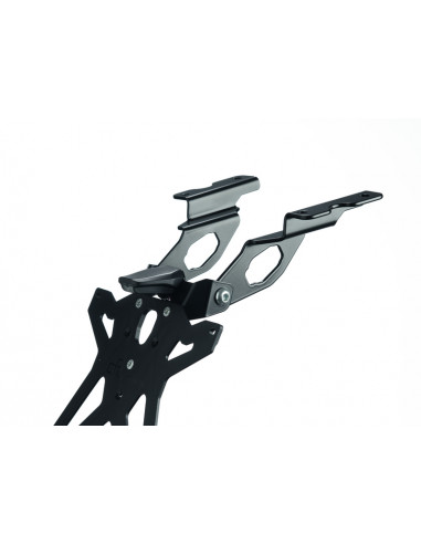 Support de plaque LIGHTECH réglable noir Honda CBR600 RR