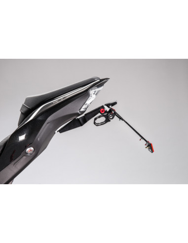 Support de plaque LIGHTECH noir Kawasaki Z900