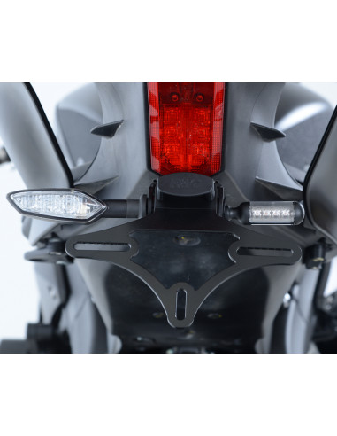 Support de plaque R&G RACING noir Yamaha YZF-R6