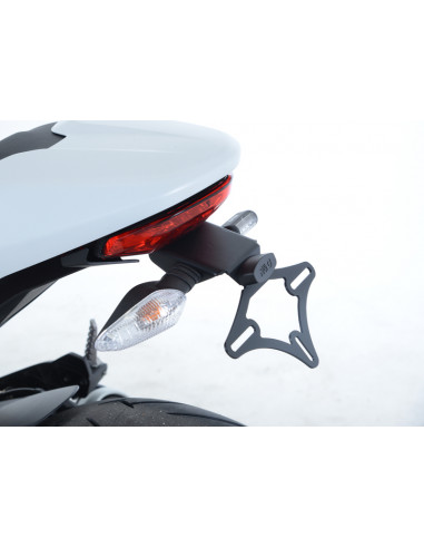 Support de plaque R&G RACING noir Ducati Monster 797