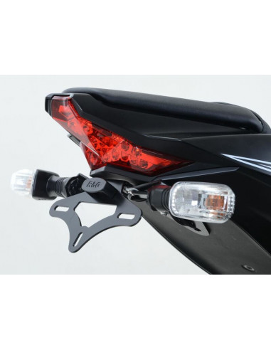 Support de plaque R&G RACING noir Kawasaki ZX10R