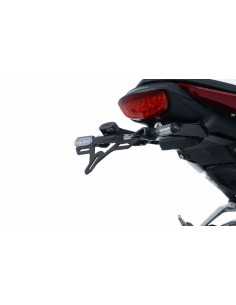 Support de plaque R&G RACING noir Honda CB125R 2