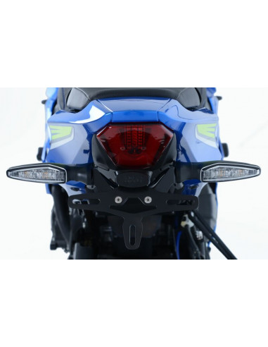 Support de plaque R&G RACING noir Suzuki GSX-R1000