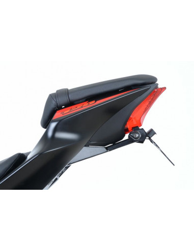 Support de plaque R&G RACING noir Suzuki GSX-R125